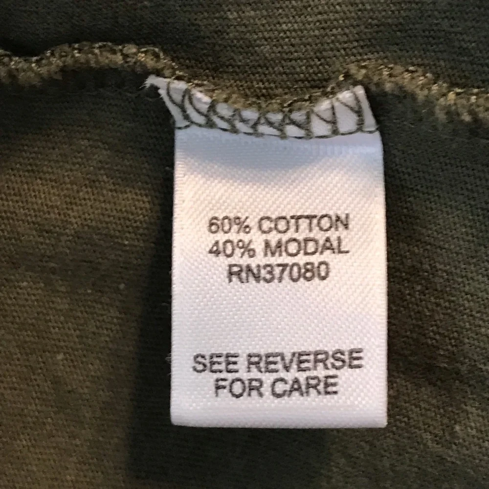 Ladies Cato Olive Green Blouse 
Size Small 4 - 6 
60% Cotton 40% Modal
Stretch … - Picture 8 of 9